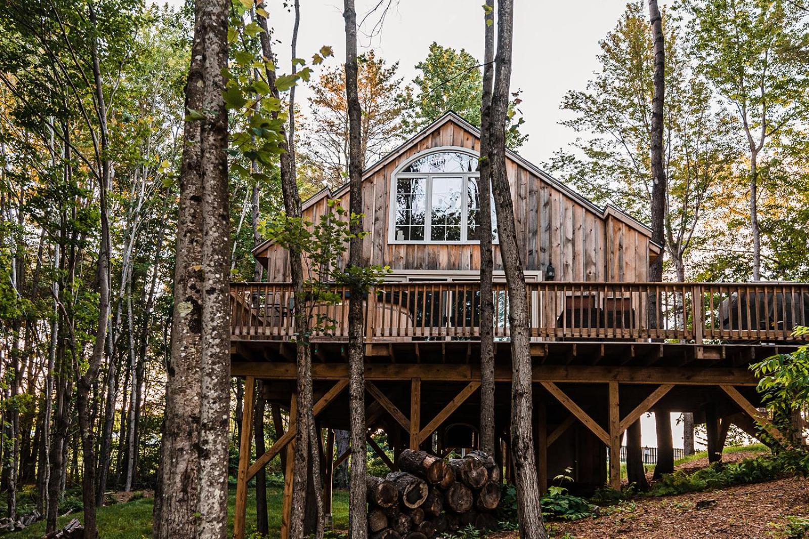 Vila Moonlight Treehouse At Belgrade Hospitality Exteriér fotografie