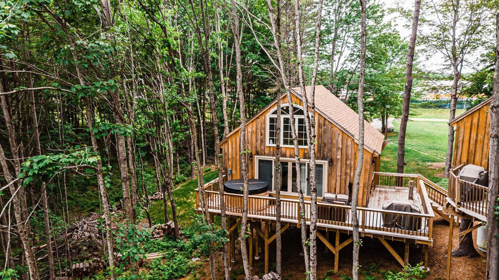 Vila Moonlight Treehouse At Belgrade Hospitality Exteriér fotografie
